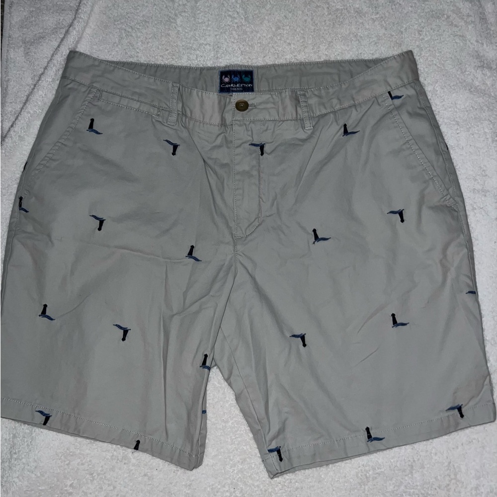 Charleston Threads short men gray size 38